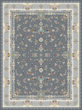 فرش 700 شانه رنگی کد 2351 فردین